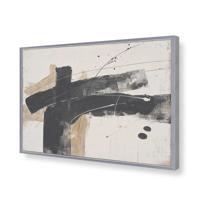 [Color:Polished Chrome], Picture of art in a Polished Chrome frame of the corner