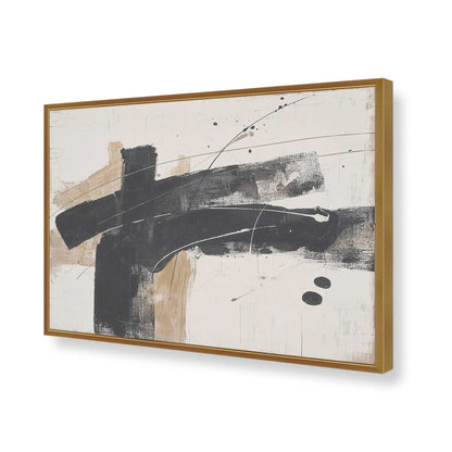 [Color:Polished Gold], Picture of art in a Polished Gold frame of the corner
