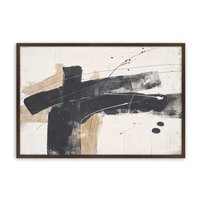 [Color:Belvinder Brown], Picture of art in a Belvinder Brown frame