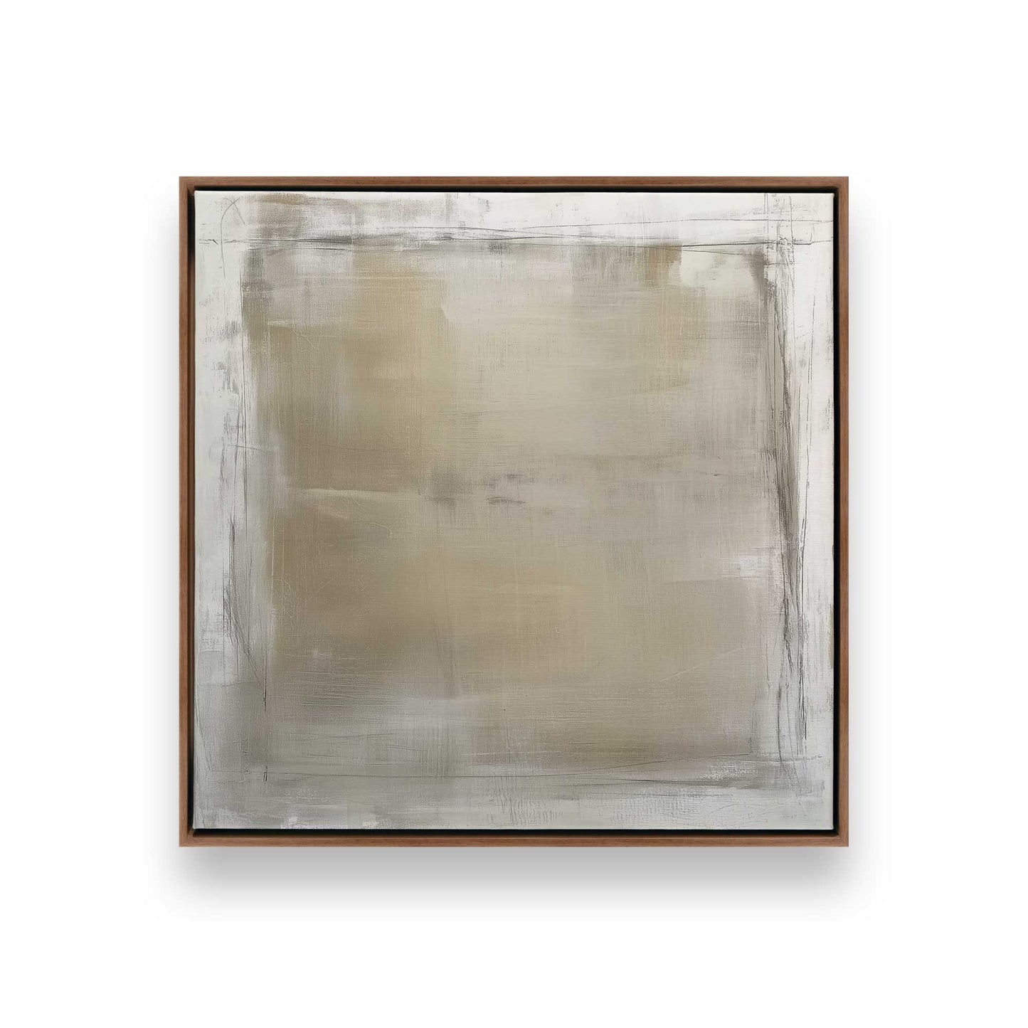 [Color:Walnut], Picture of art in a Walnut frame