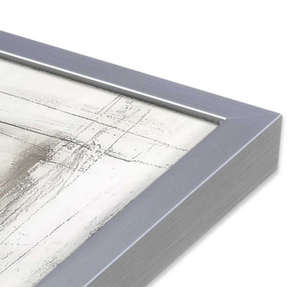 [Color:Polished Chrome], Picture of art in a Polished Chrome frame at an angle