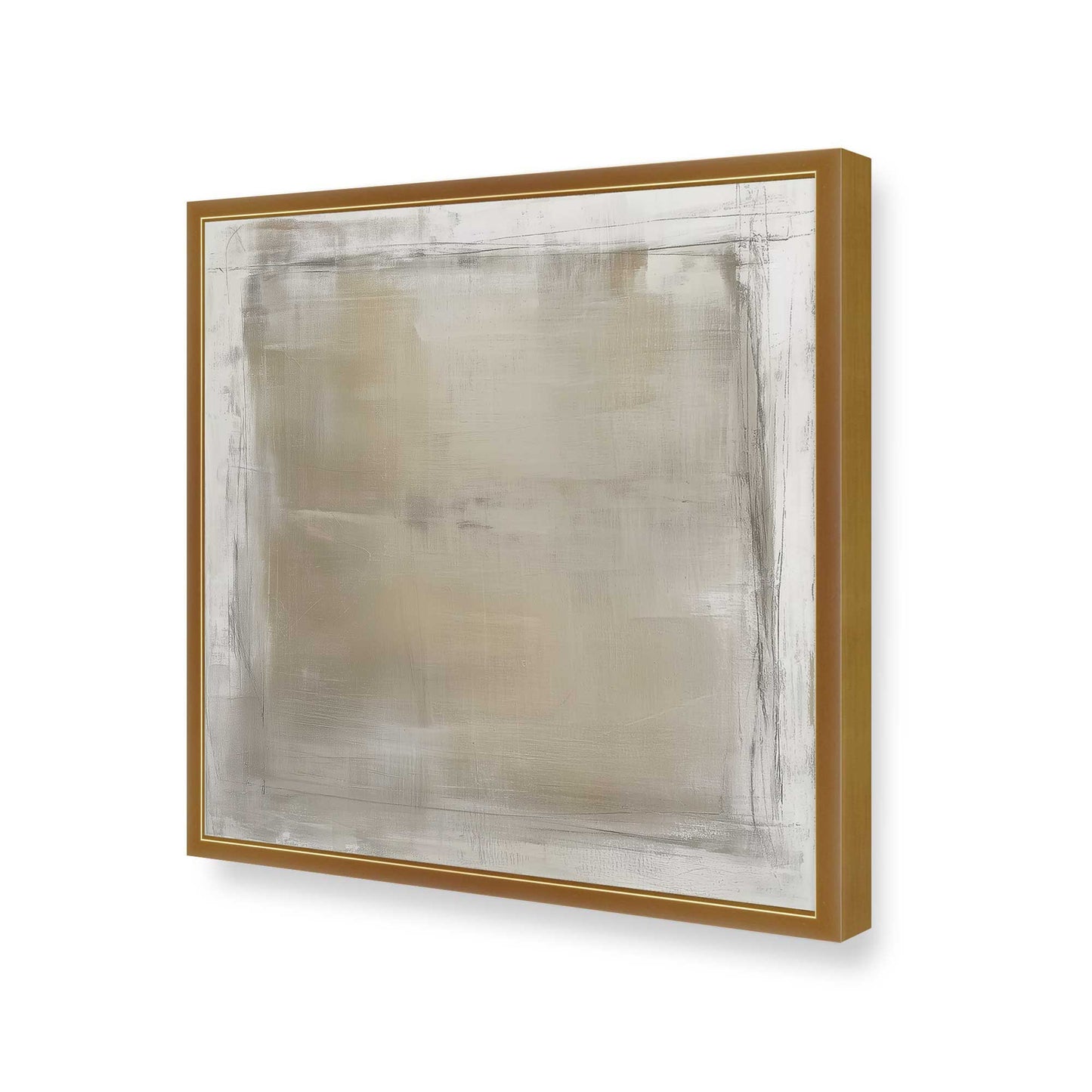 [Color:Polished Gold], Picture of art in a Polished Gold frame of the corner