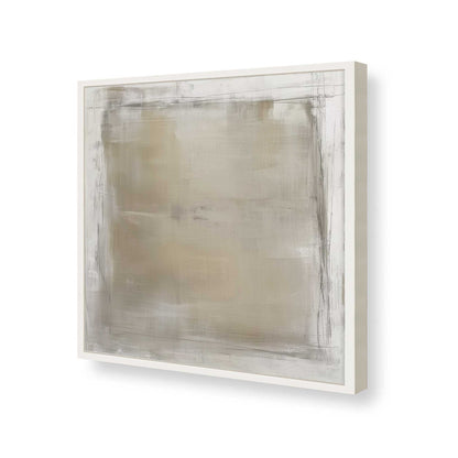 [Color:Opaque White], Picture of art in a Opaque White frame of the corner