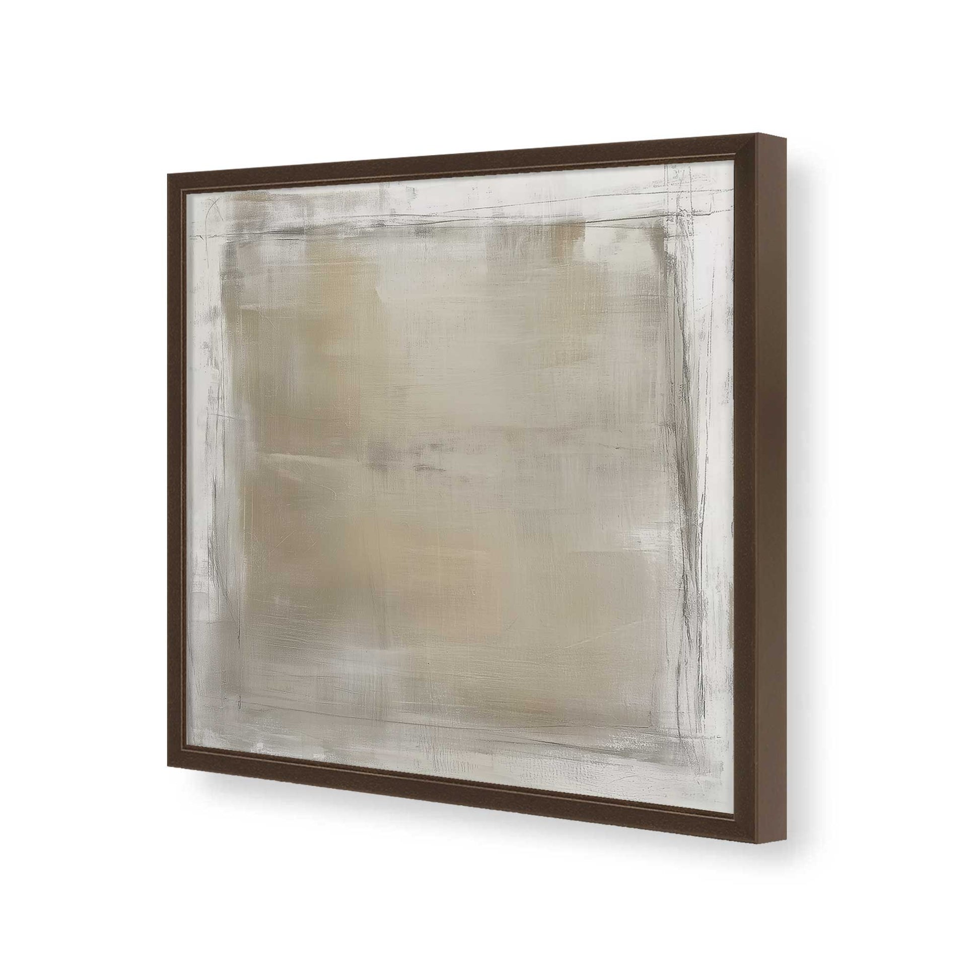 [Color:Espresso], Picture of art in a Espresso frame of the corner