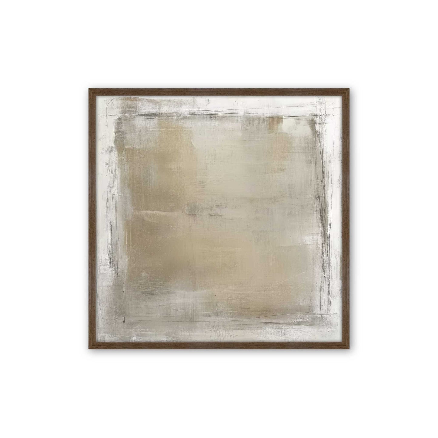 [Color:Walnut], Picture of art in a Walnut frame