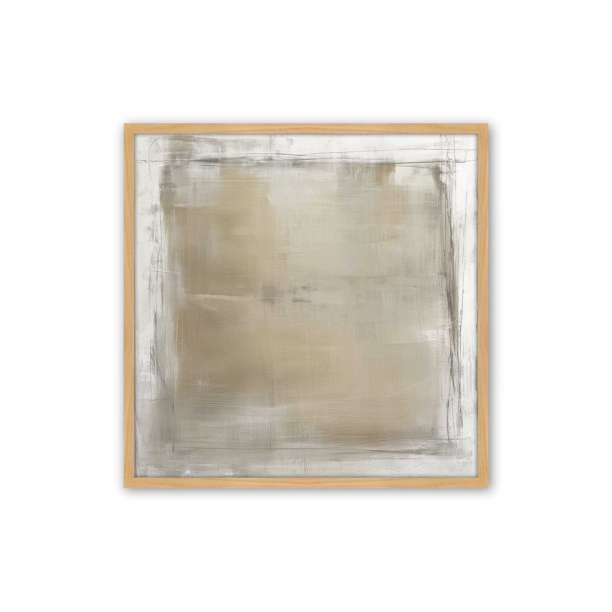 [Color:American Maple], Picture of art in a American Maple frame