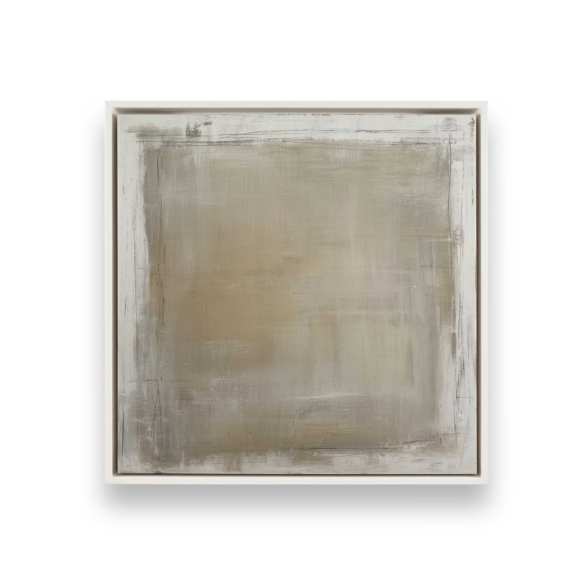 [Color:Opaque White], Picture of art in a White frame