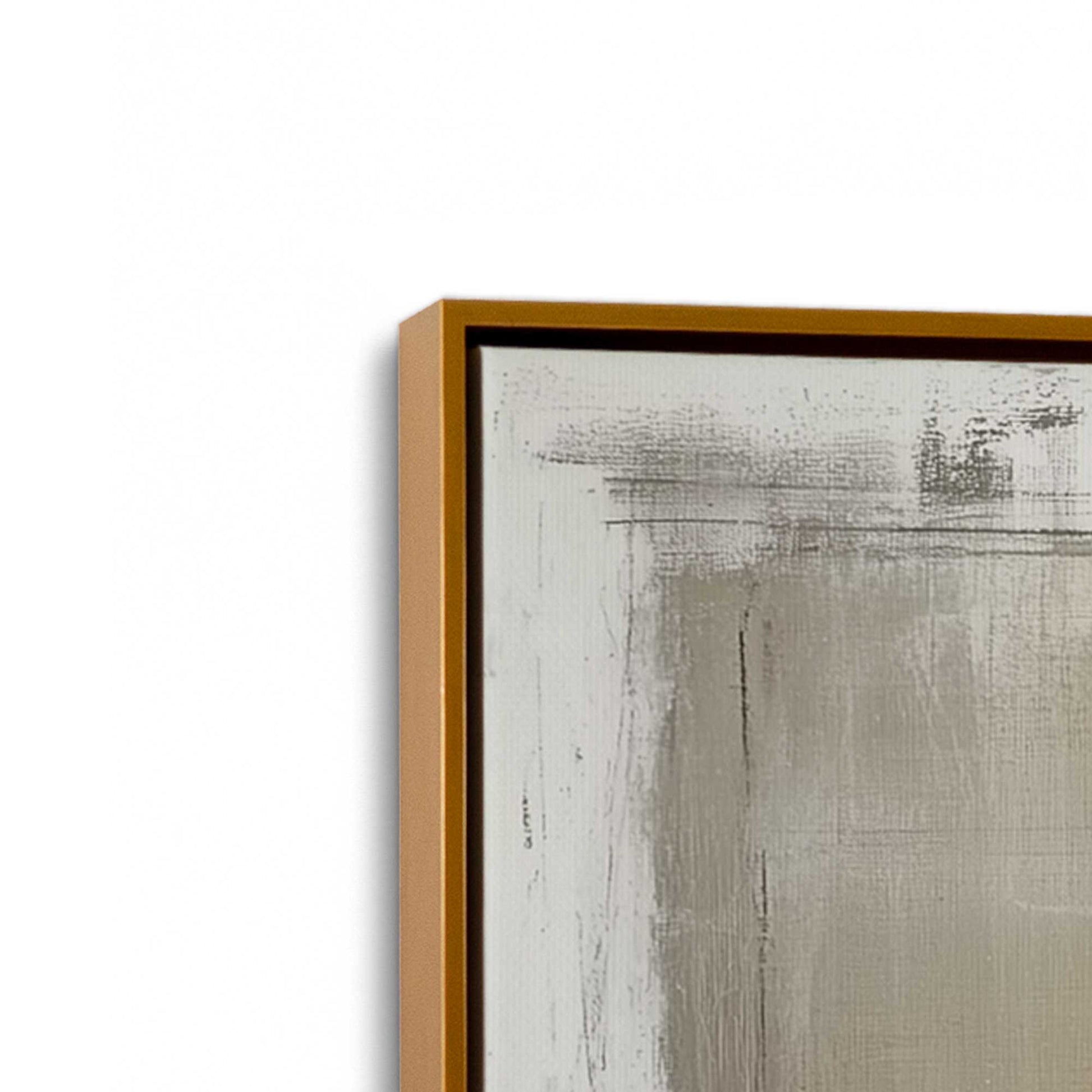 [Color:Polished Gold], Picture of art in a Polished Gold frame at an angle