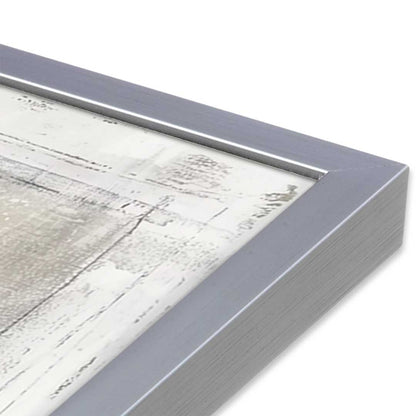 [Color:Polished Chrome], Picture of art in a Polished Chrome frame at an angle