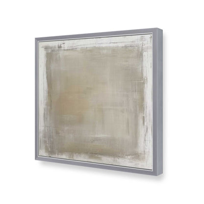 [Color:Polished Chrome], Picture of art in a Polished Chrome frame of the corner