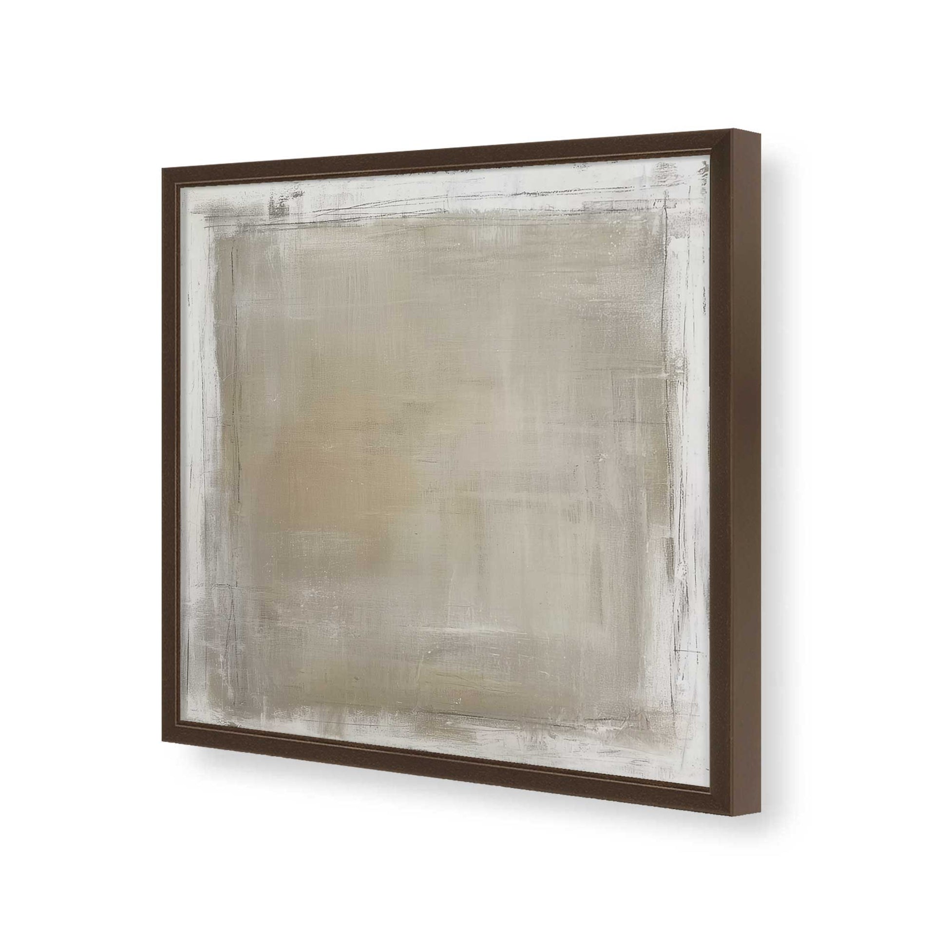 [Color:Espresso], Picture of art in a Espresso frame of the corner