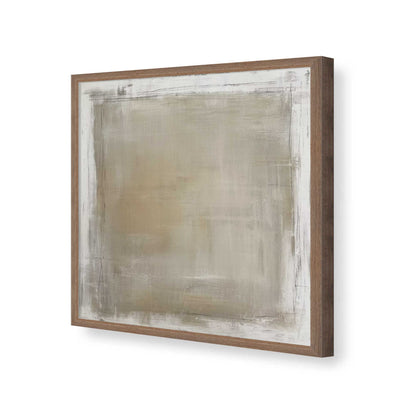 [Color:Walnut], Picture of art in a Walnut frame of the corner