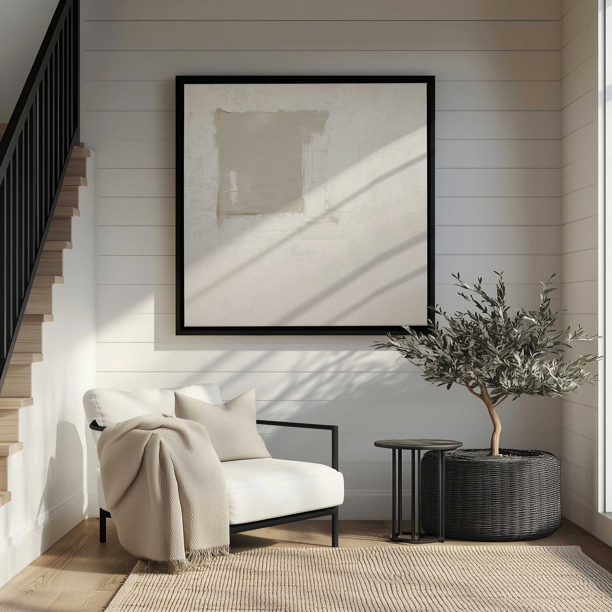Picture of art in a room