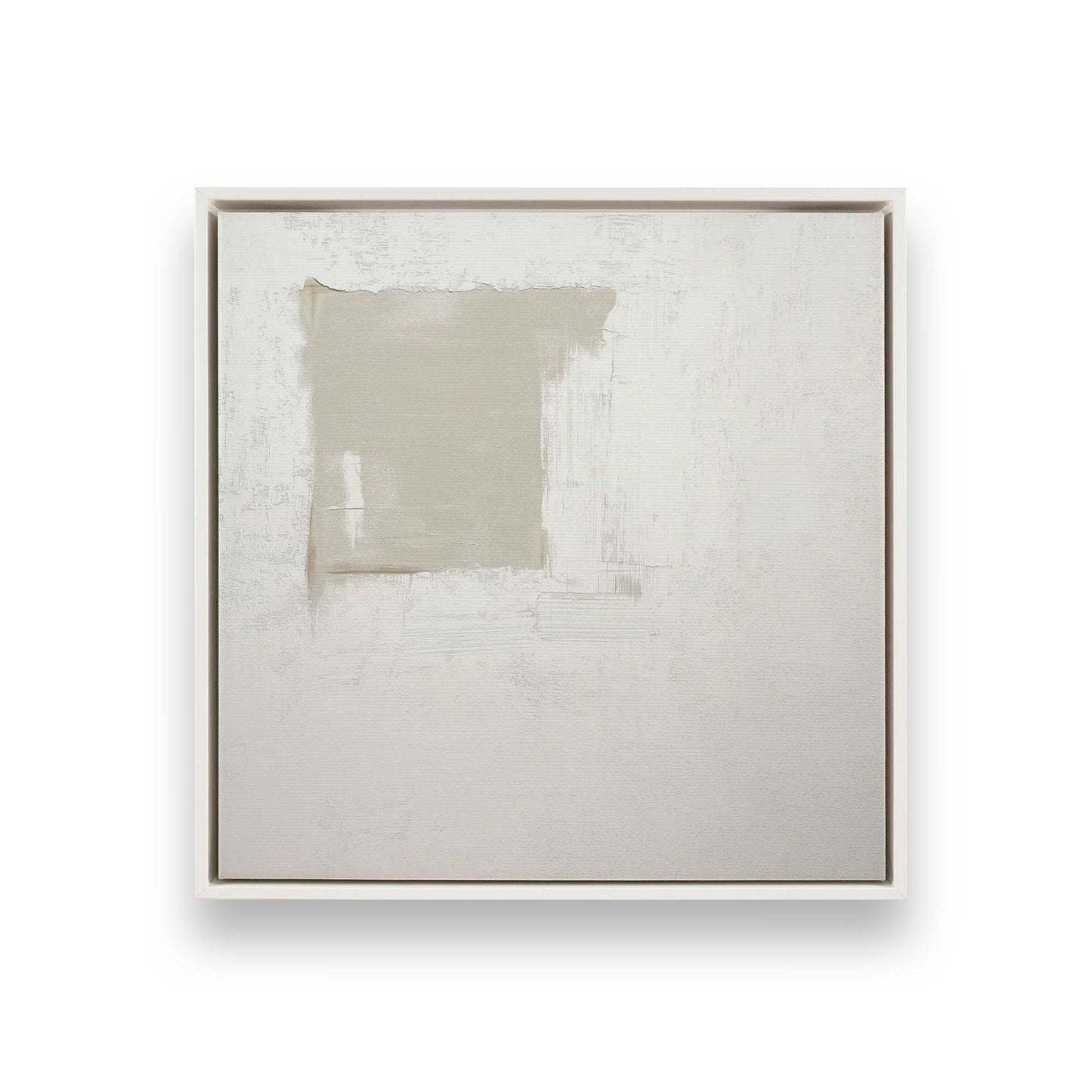 [Color:Opaque White], Picture of art in a White frame