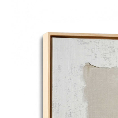 [Color:American Maple], Picture of art in a American Maple frame at an angle