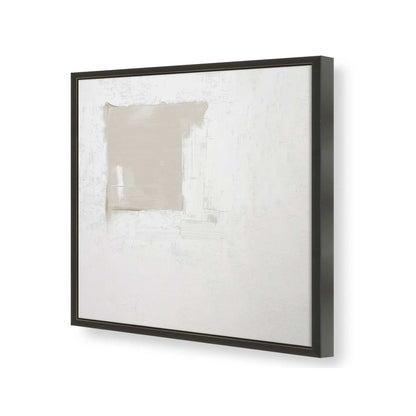 [Color:Satin Black], Picture of art in a Satin Black frame of the corner