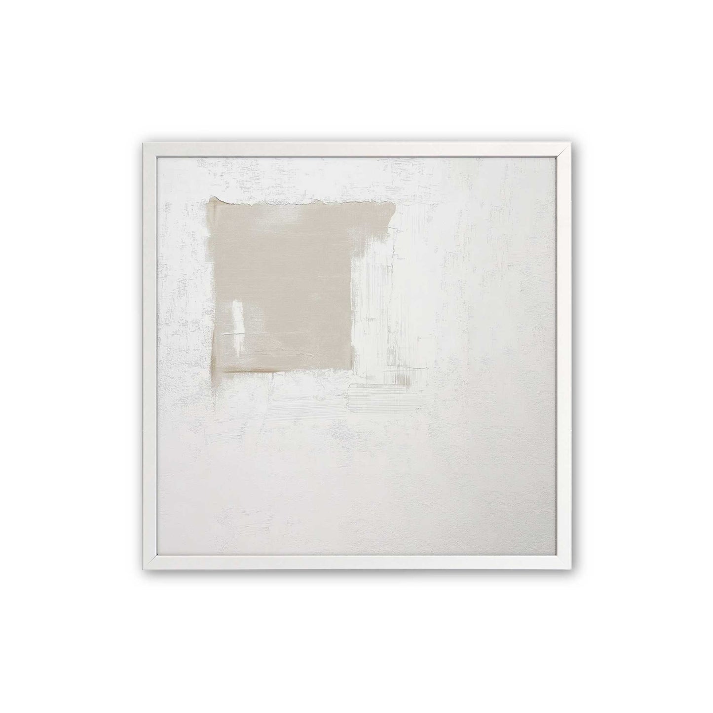 [Color:Opaque White], Picture of art in a Opaque White frame