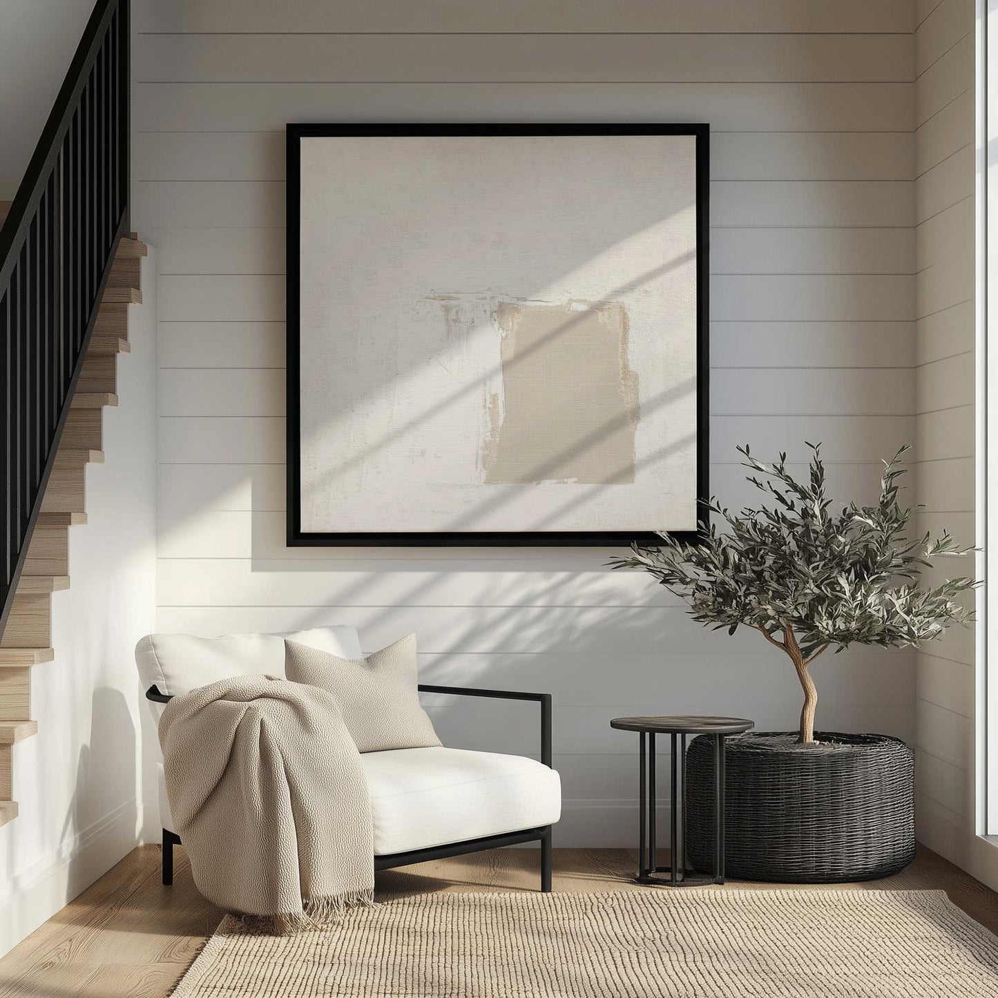 Picture of art in a room