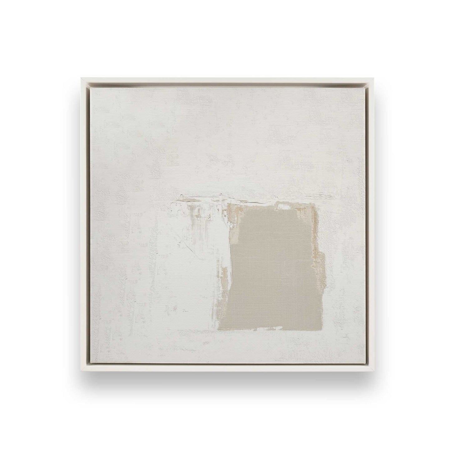 [Color:Opaque White], Picture of art in a White frame