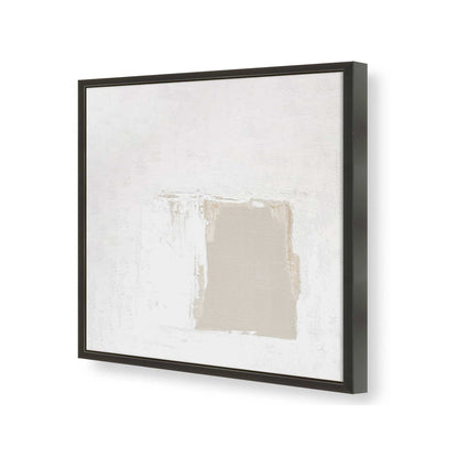 [Color:Satin Black], Picture of art in a Satin Black frame of the corner