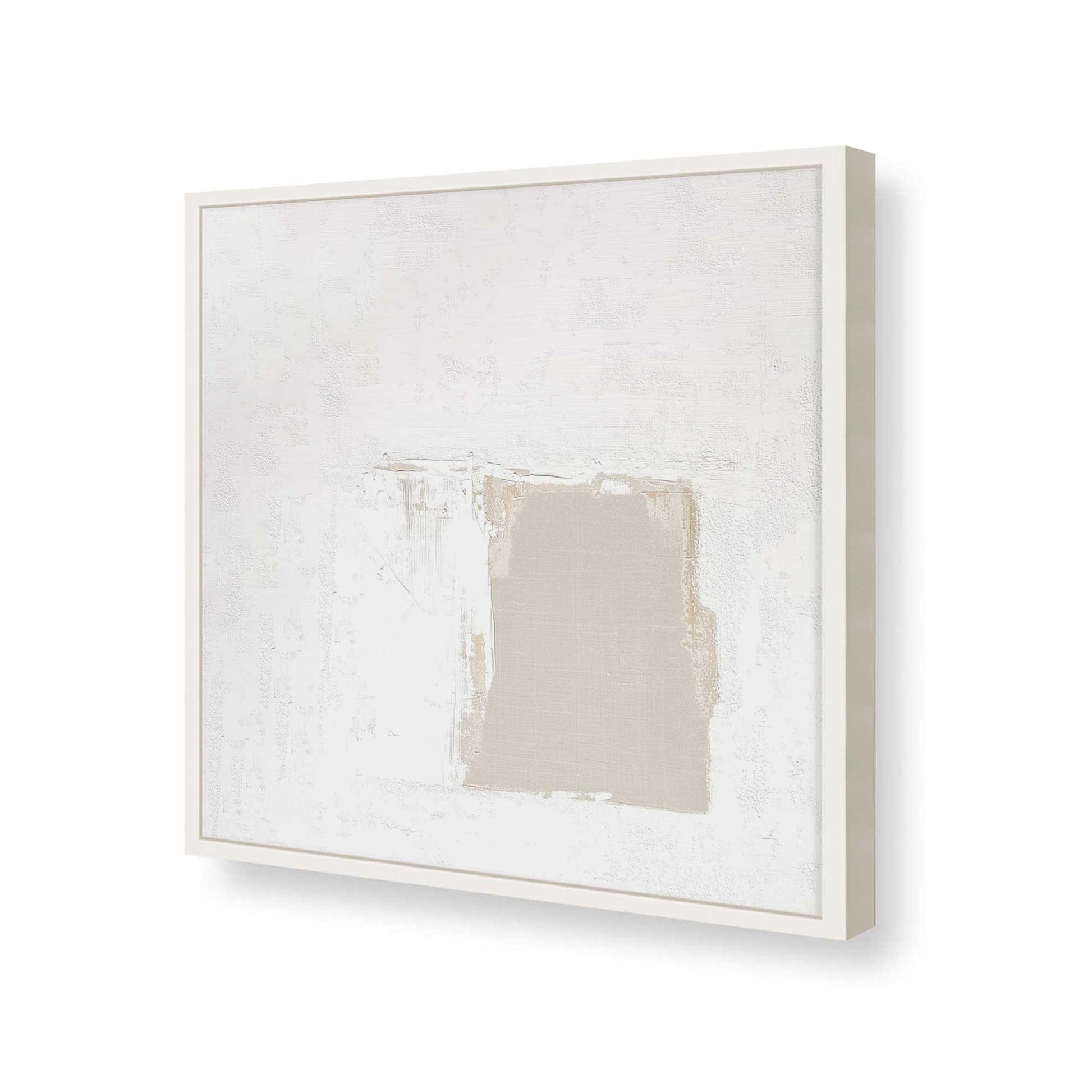 [Color:Opaque White], Picture of art in a Opaque White frame of the corner
