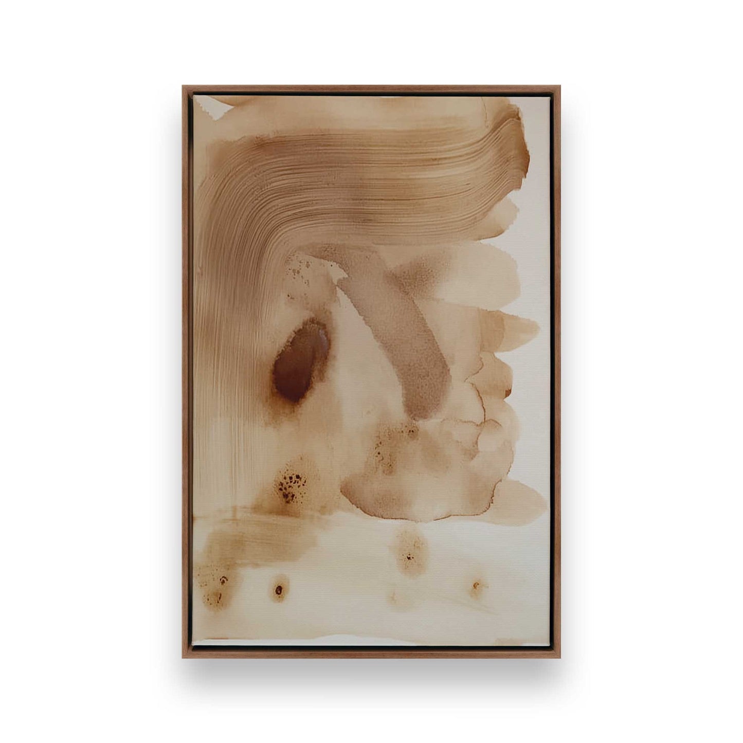 [Color:Walnut], Picture of art in a Walnut frame