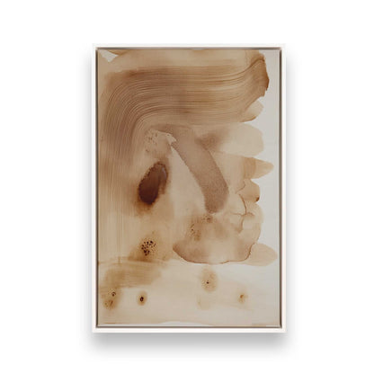 [Color:Opaque White], Picture of art in a White frame