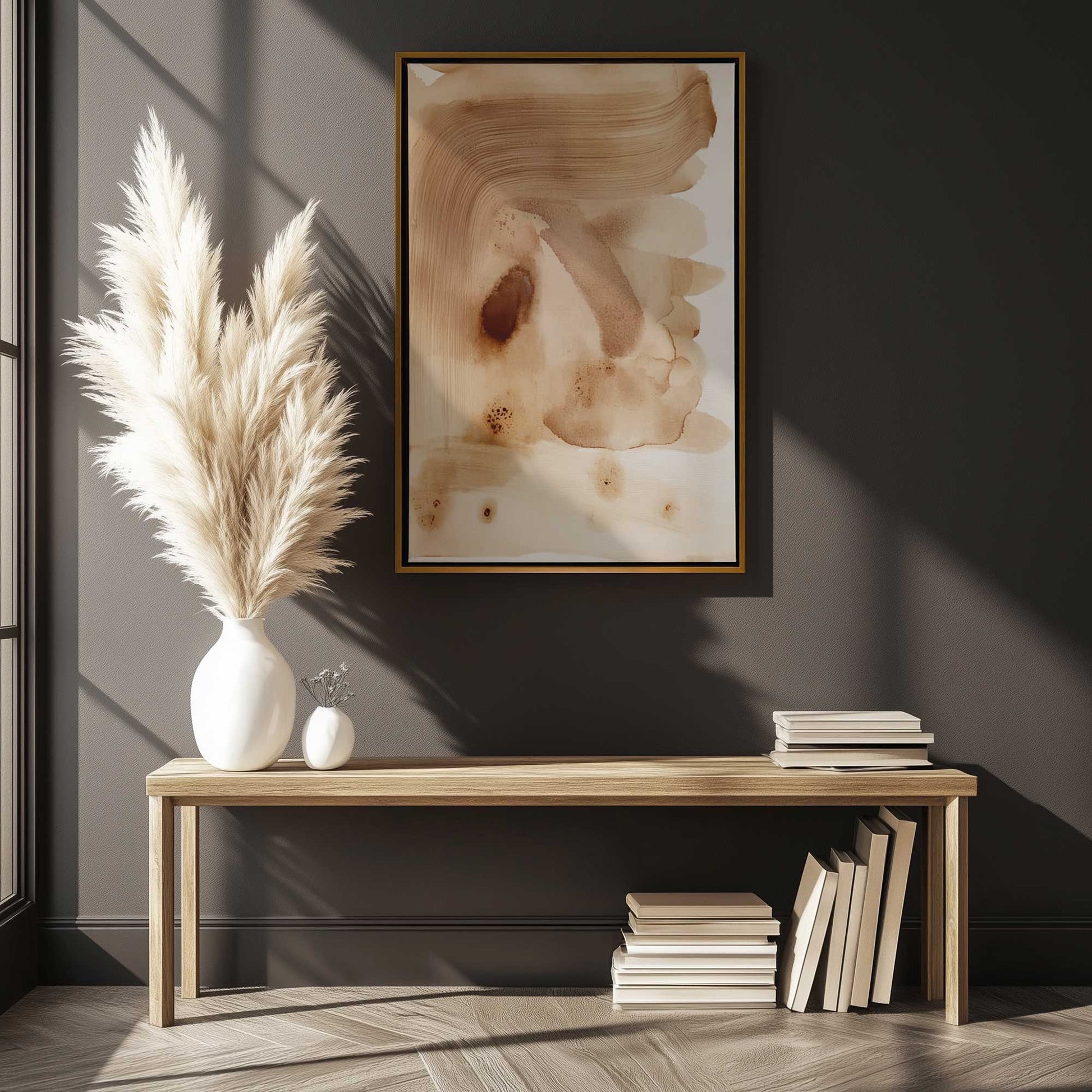 Picture of art in a room