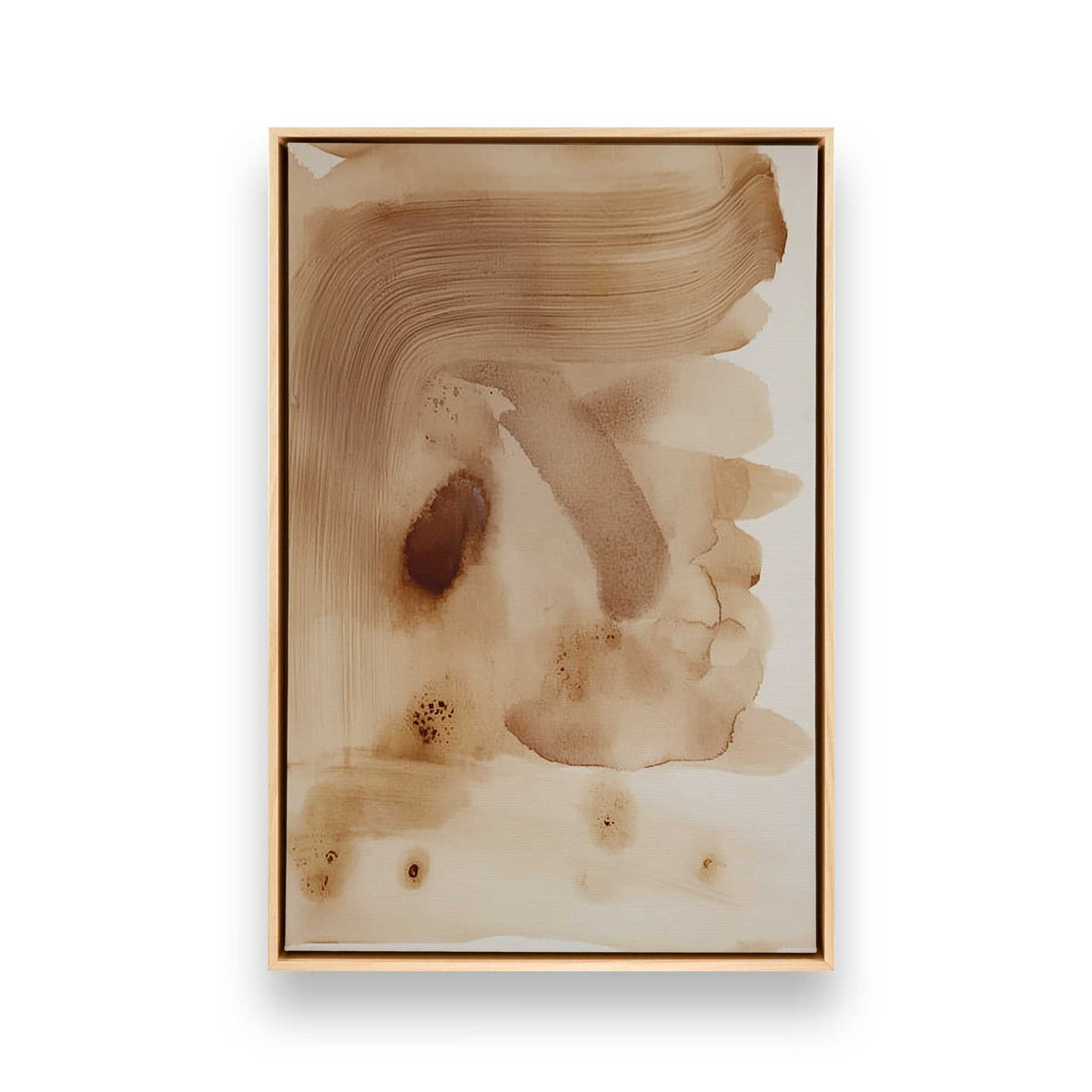 [Color:American Maple], Picture of art in a American Maple frame