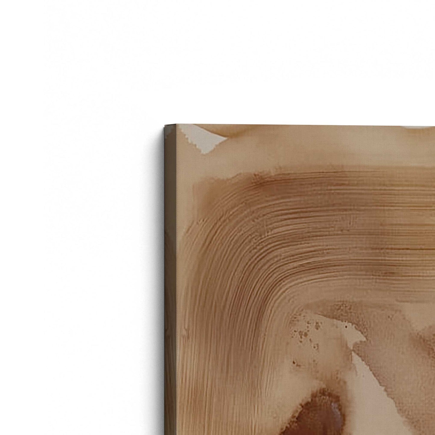 [Color:Stretched Canvas], Picture of the corner of the art