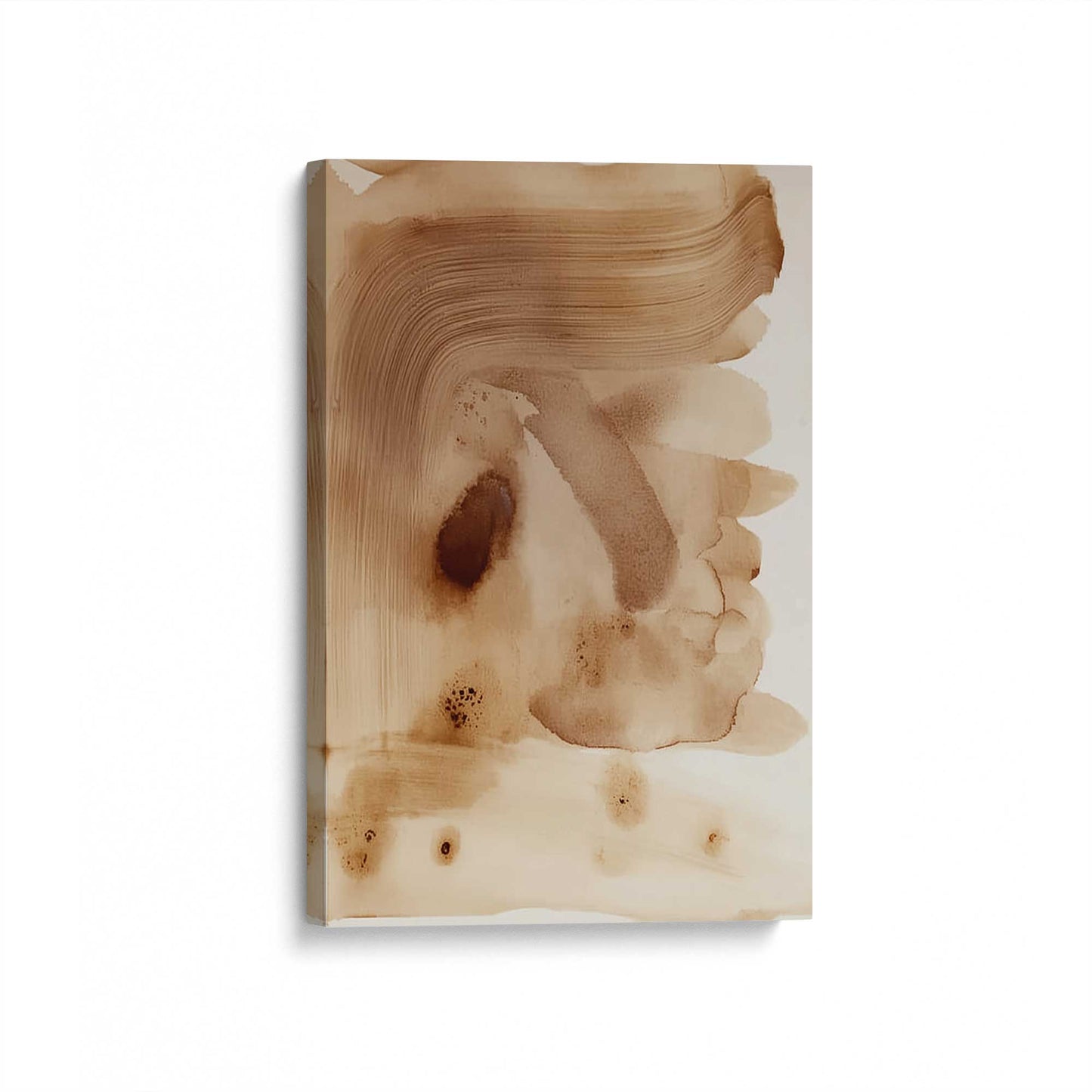 [Color:Stretched Canvas], Picture of art at an angle