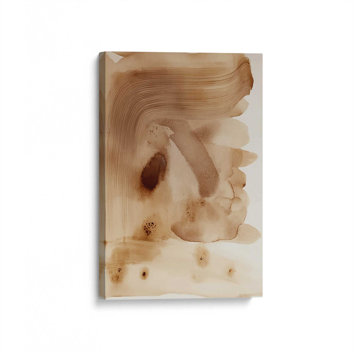 [Color:Stretched Canvas], Picture of art at an angle
