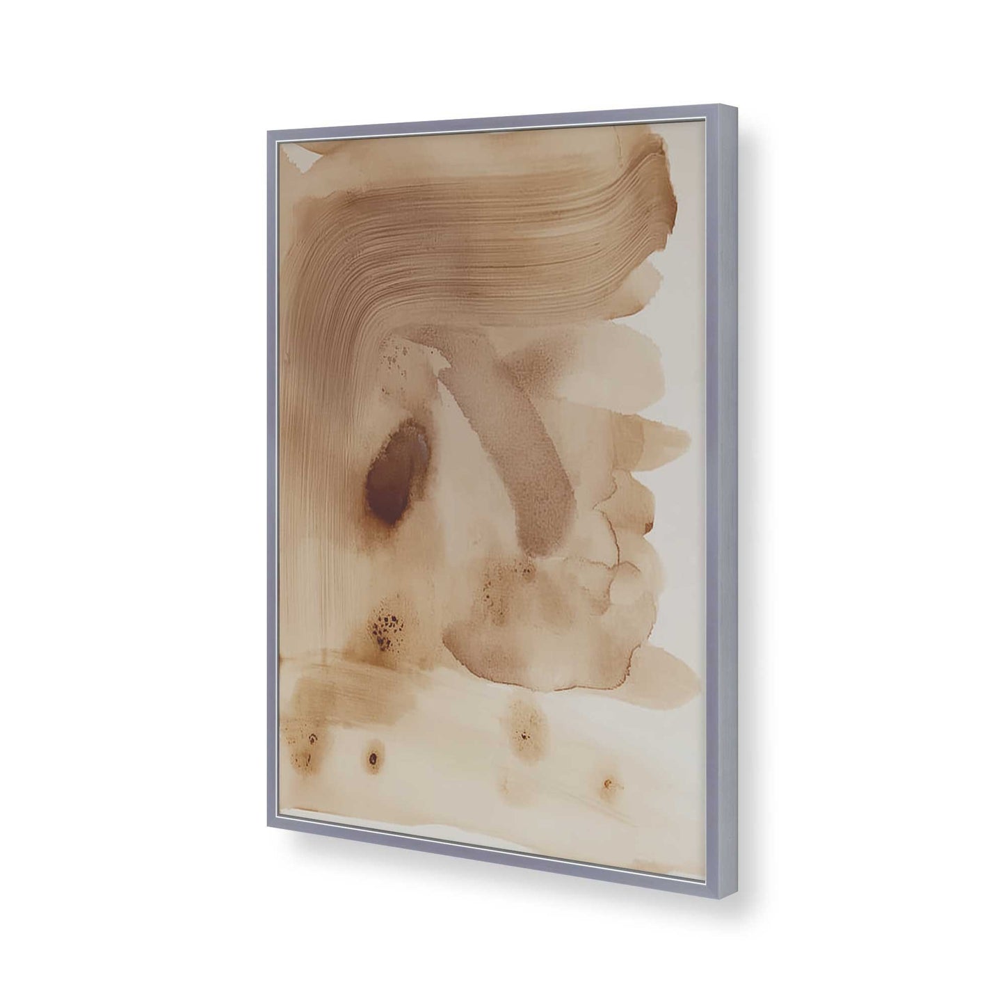 [Color:Polished Chrome], Picture of art in a Polished Chrome frame of the corner