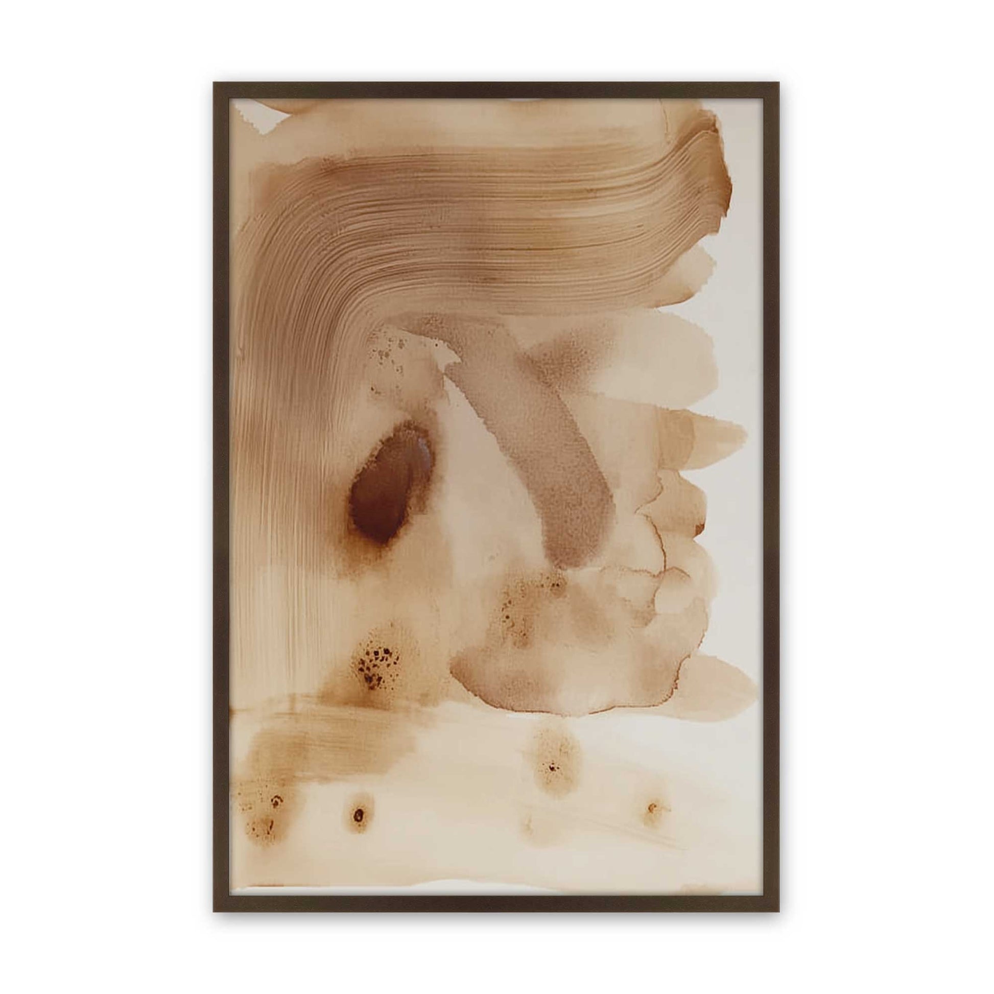 [Color:Belvinder Brown], Picture of art in a Belvinder Brown frame