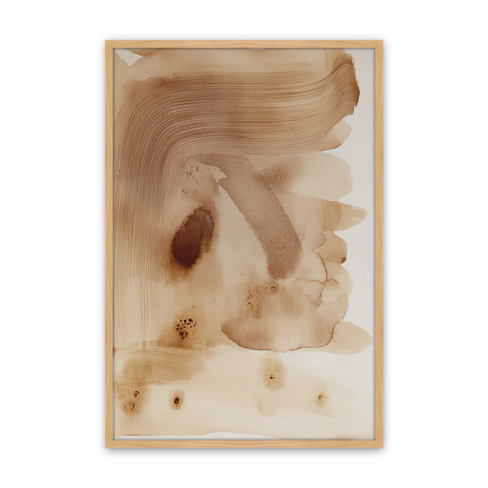 [Color:American Maple], Picture of art in a American Maple frame