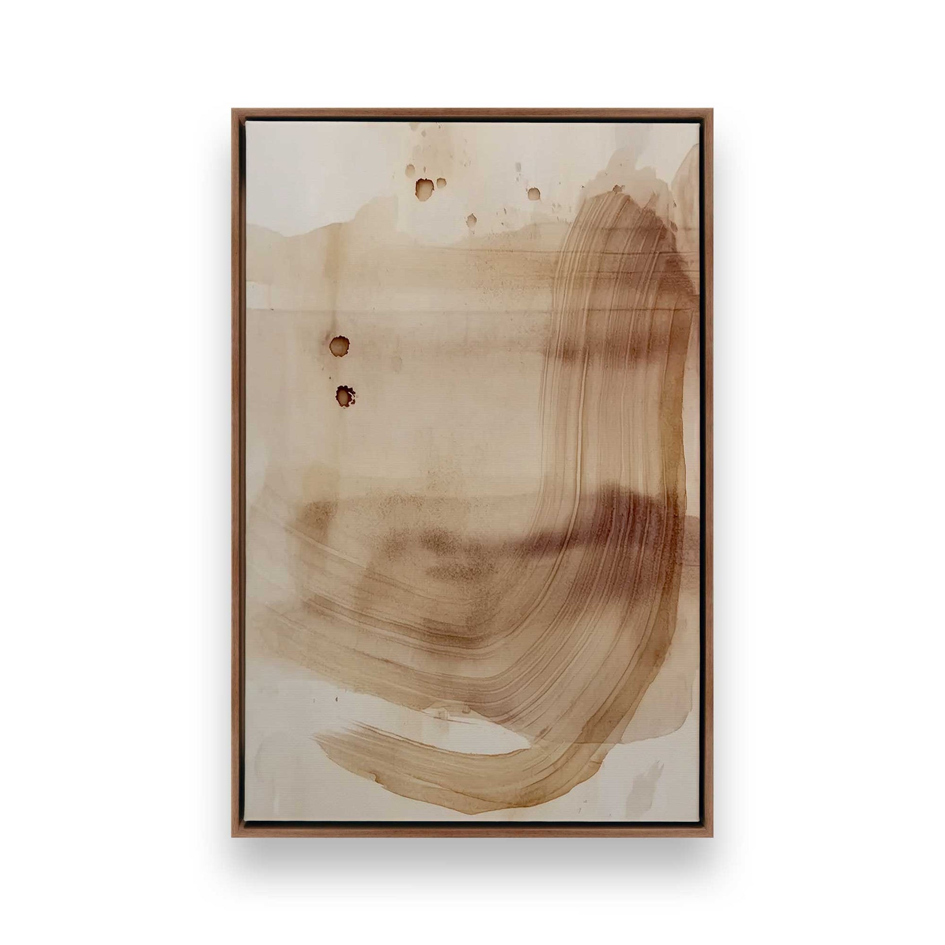[Color:Walnut], Picture of art in a Walnut frame