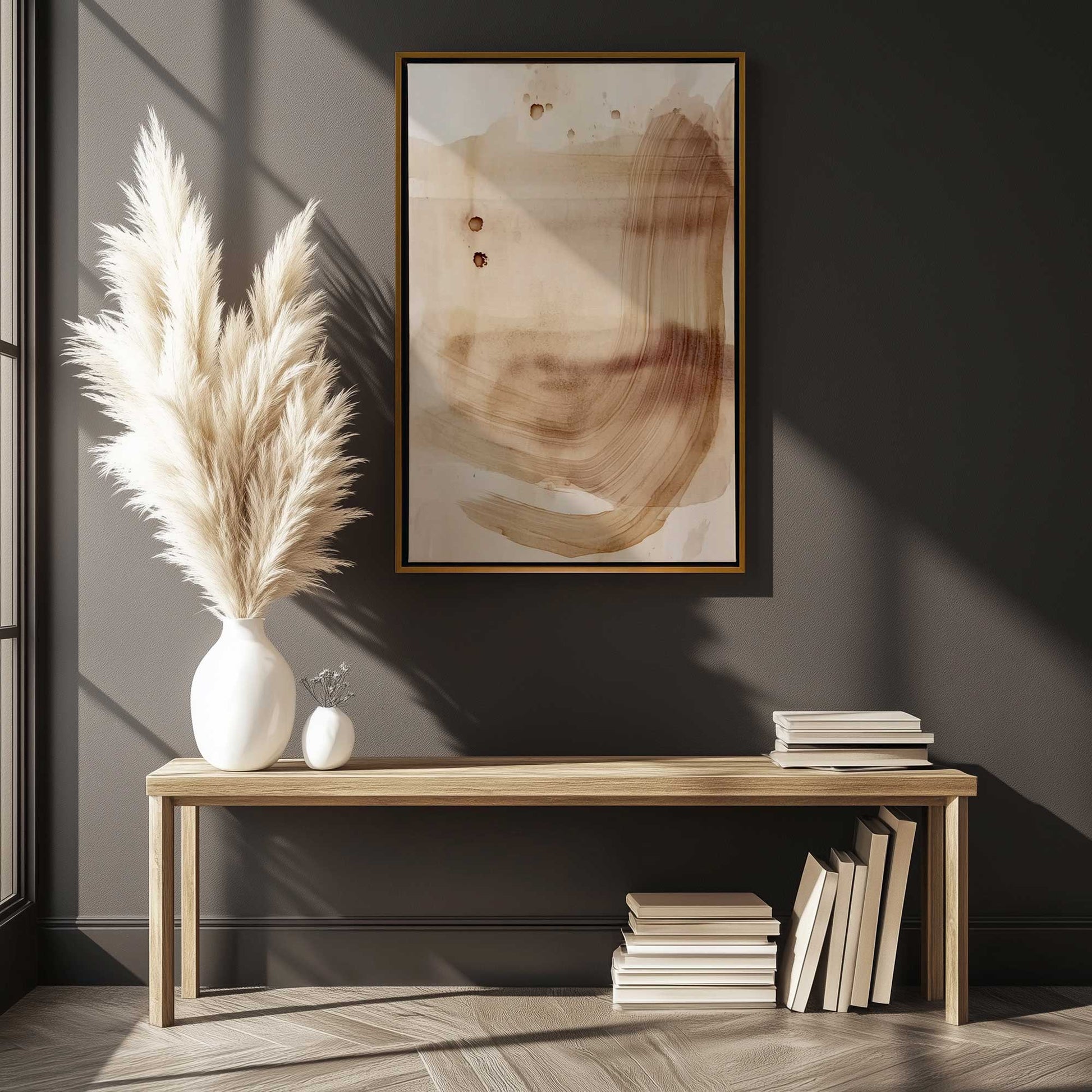 Picture of art in a room
