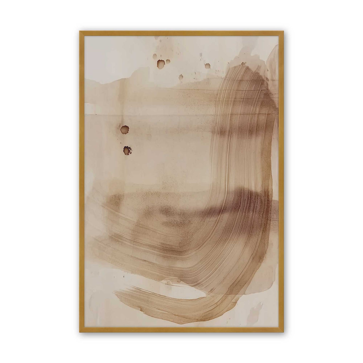 [Color:Polished Gold], Picture of art in a Polished Gold frame