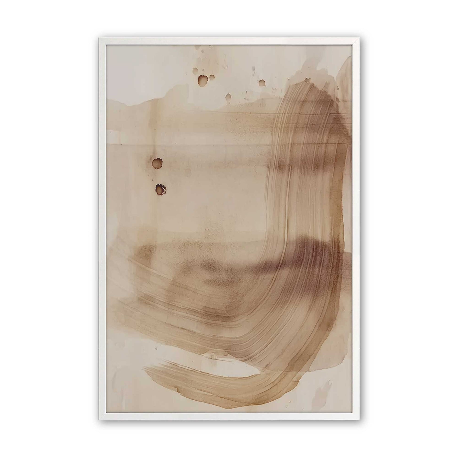 [Color:Opaque White], Picture of art in a Opaque White frame