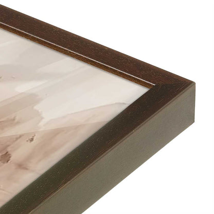 [Color:Belvinder Brown], Picture of art in a Belvinder Brown frame at an angle