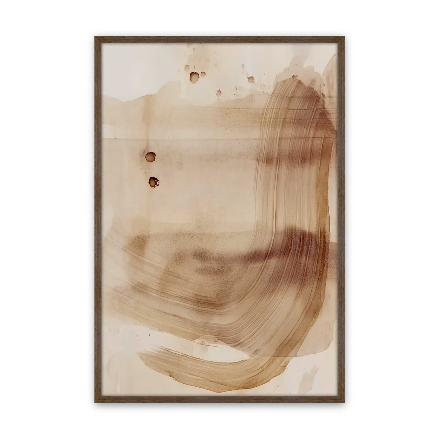 [Color:Walnut], Picture of art in a Walnut frame