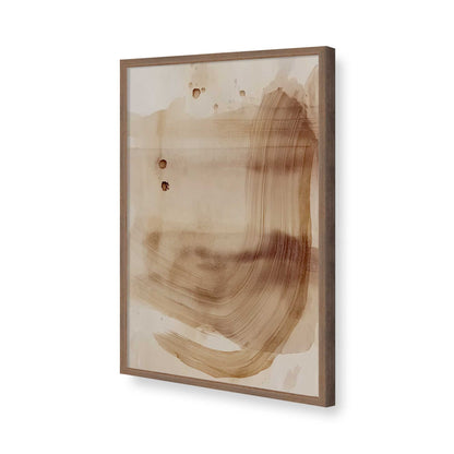 [Color:Walnut], Picture of art in a Walnut frame of the corner