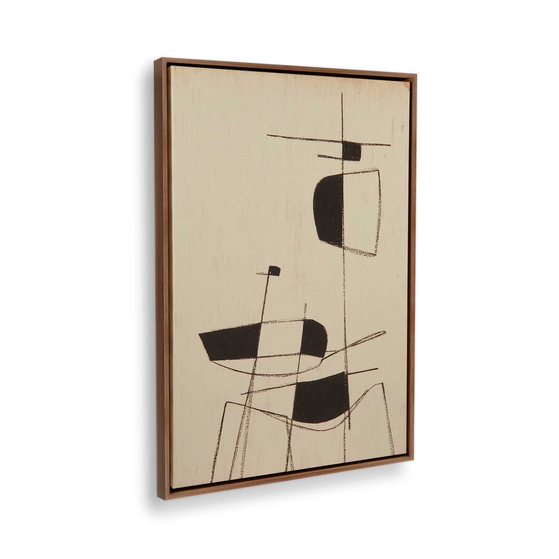 [Color:Walnut], Picture of the corner of the art