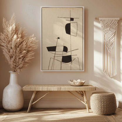 Picture of art in a room