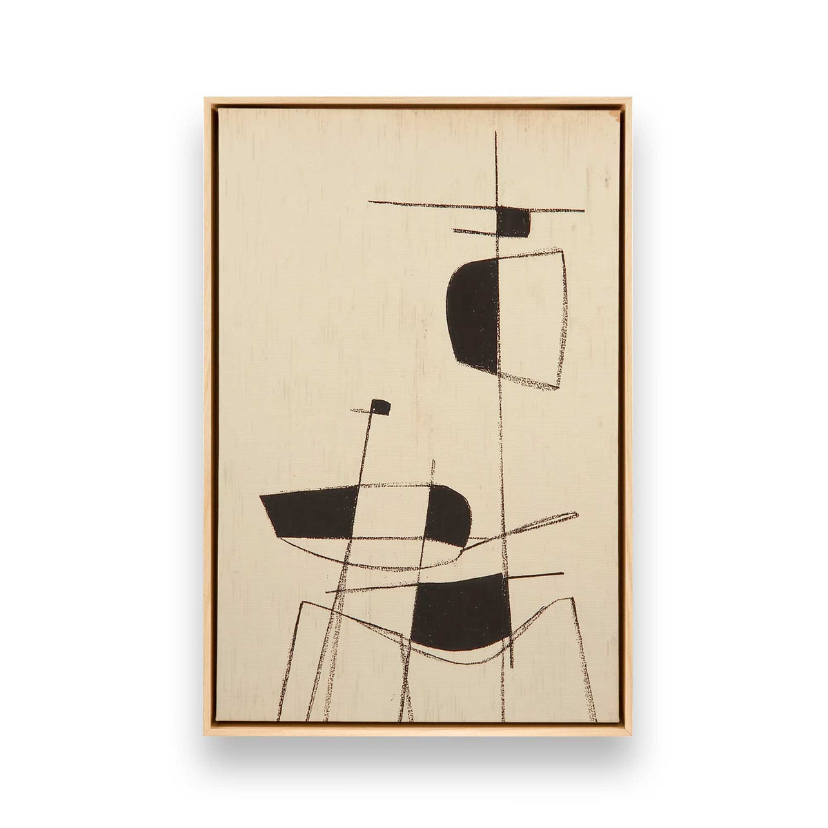 [Color:American Maple], Picture of art in a American Maple frame