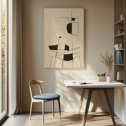 Picture of art in a room