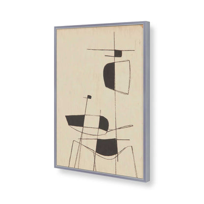 [Color:Polished Chrome], Picture of art in a Polished Chrome frame of the corner