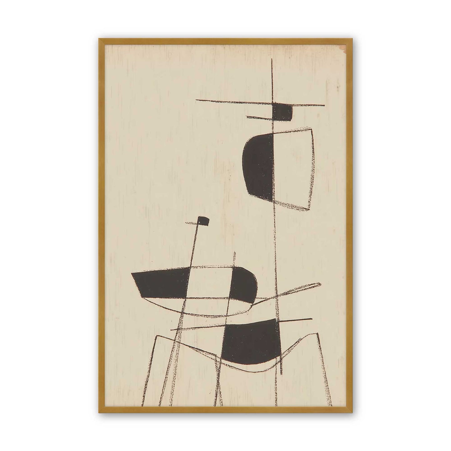 [Color:Polished Gold], Picture of art in a Polished Gold frame