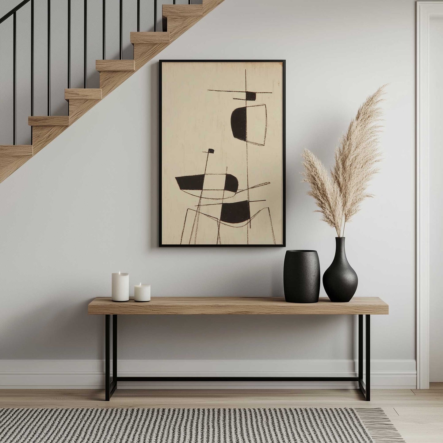 Picture of art in a room