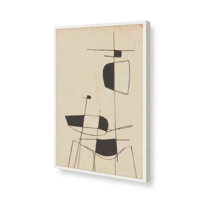 [Color:Opaque White], Picture of art in a Opaque White frame of the corner